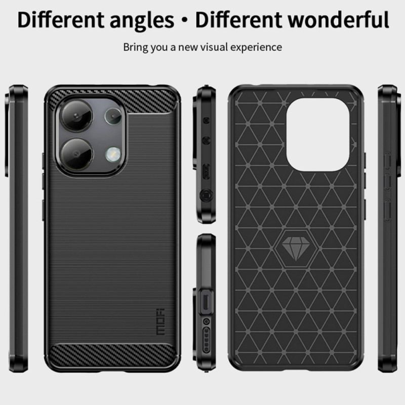 Coque Xiaomi Redmi Note 13 4G Fibre Carbone Brossée MOFI