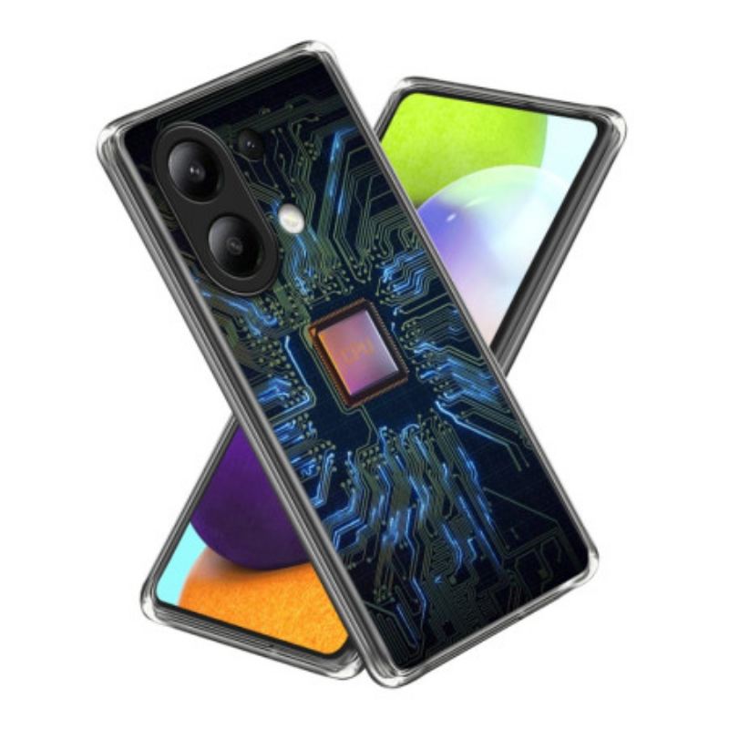 Coque Xiaomi Redmi Note 13 4G Motif CPU