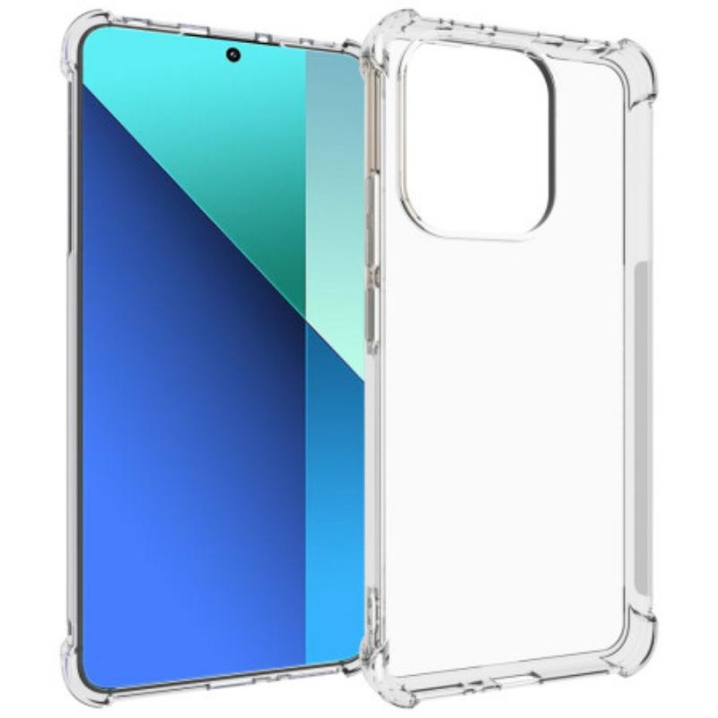 Coque Xiaomi Redmi Note 13 4G Transparente Coins Renforcés