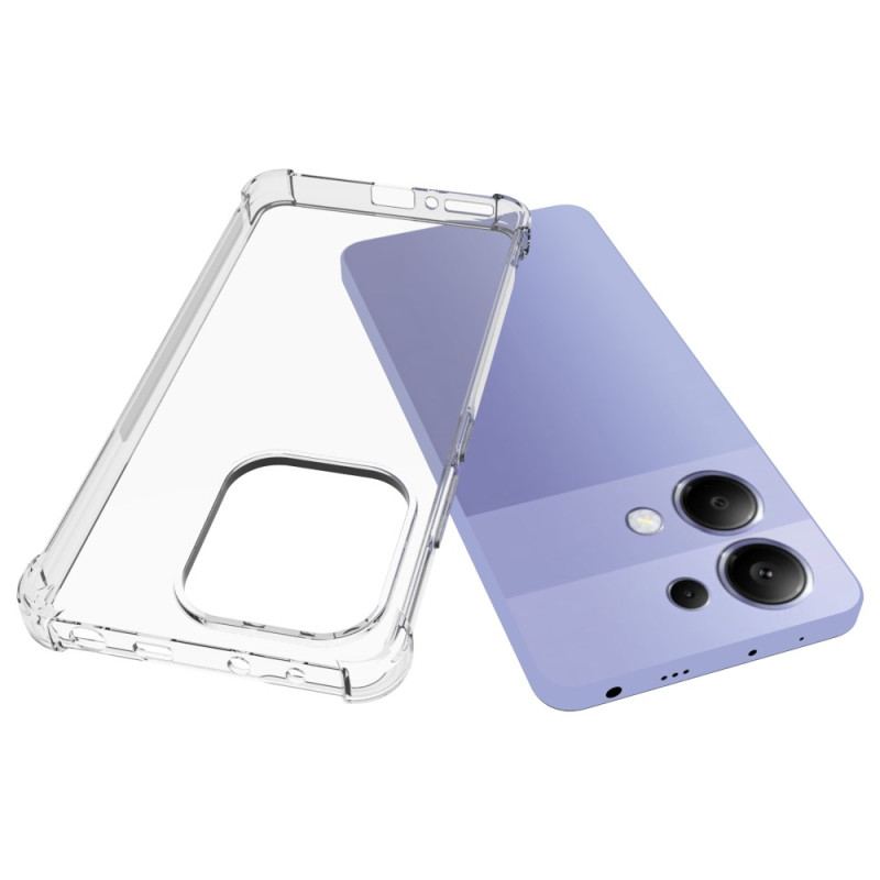 Coque Xiaomi Redmi Note 13 4G Transparente Coins Renforcés