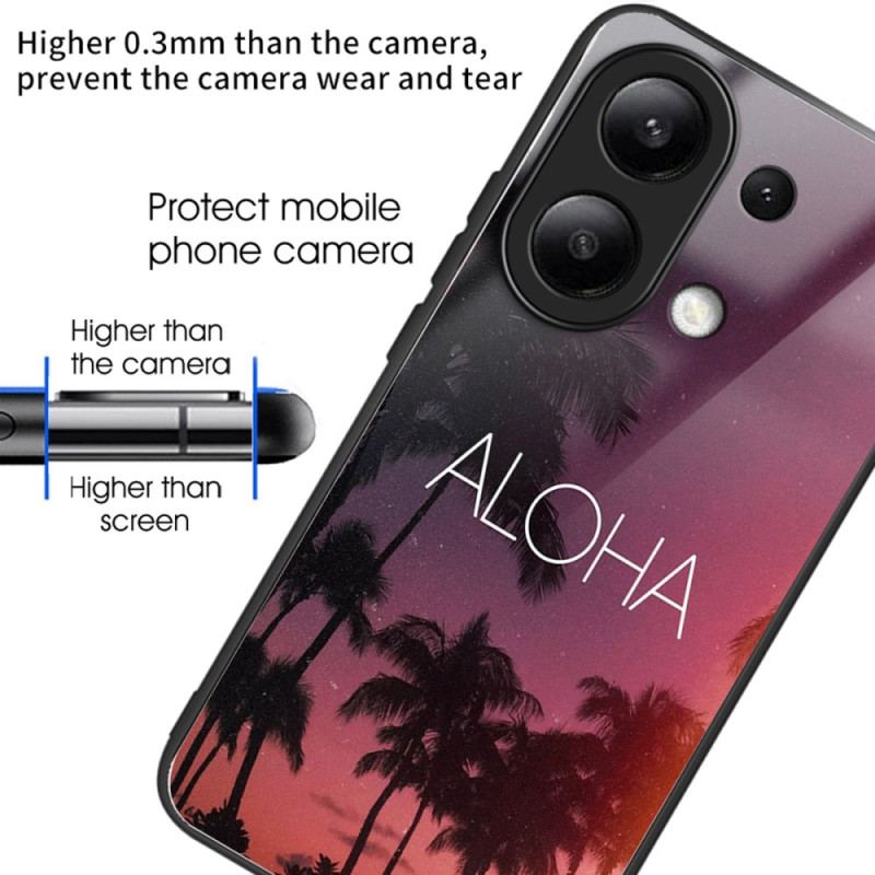 Coque Xiaomi Redmi Note 13 4G Verre Trempé Aloha