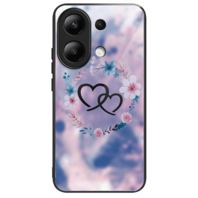 Coque Xiaomi Redmi Note 13 4G Verre Trempé Coeur à Coeur