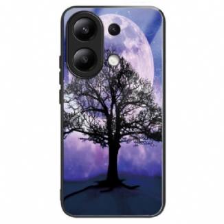 Coque Xiaomi Redmi Note 13 4G Verre Trempé Marbre et Lune