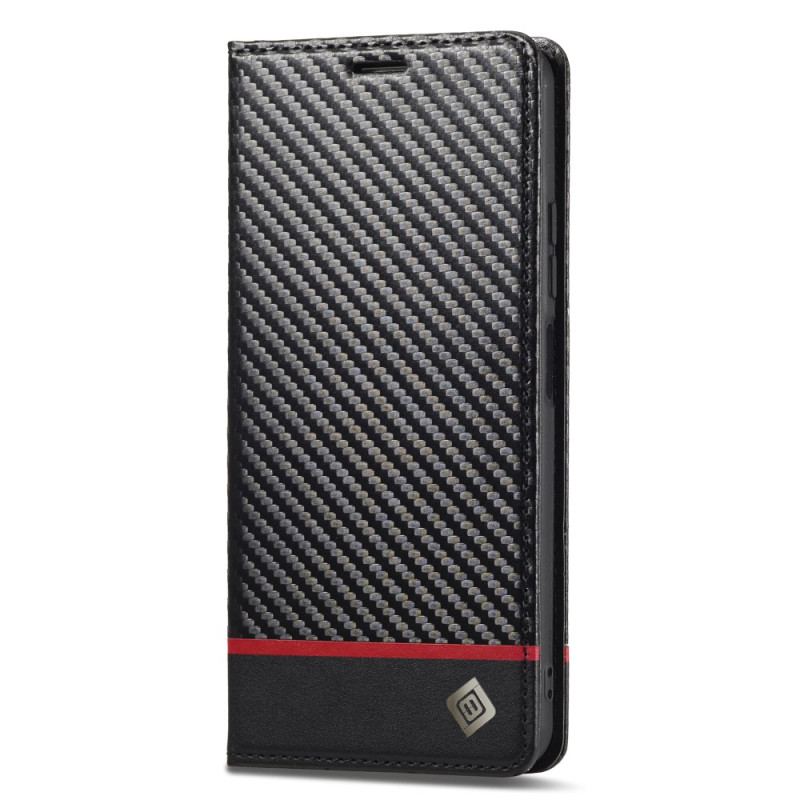 Flip Cover Xiaomi Redmi Note 13 4G Fibre Carbone LC.IMEEKE