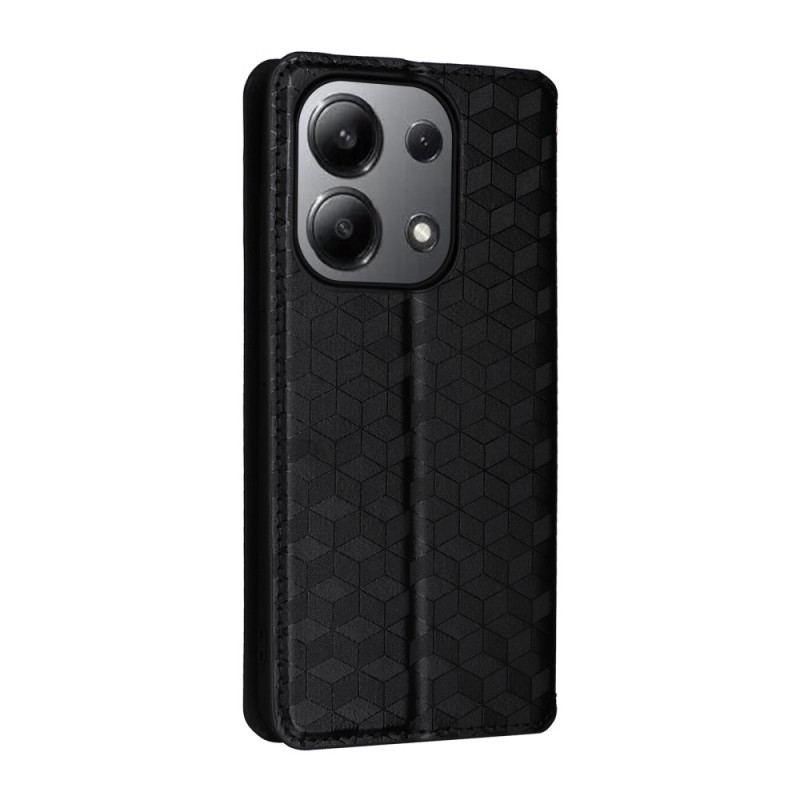 Flip Cover Xiaomi Redmi Note 13 4G Losanges 3D