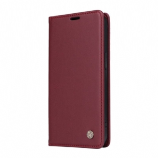 Flip Cover Xiaomi Redmi Note 13 4G Simili CuirYIKATU