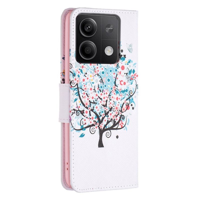 Housse Xiaomi Redmi Note 13 4G Arbre Fleuri