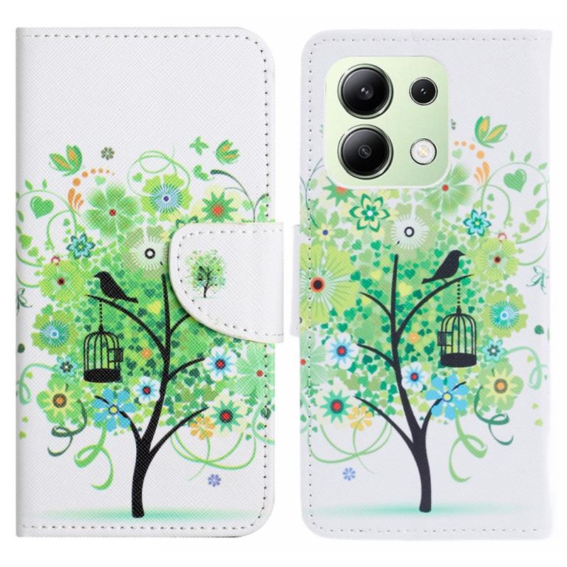 Housse Xiaomi Redmi Note 13 4G Arbre Vert