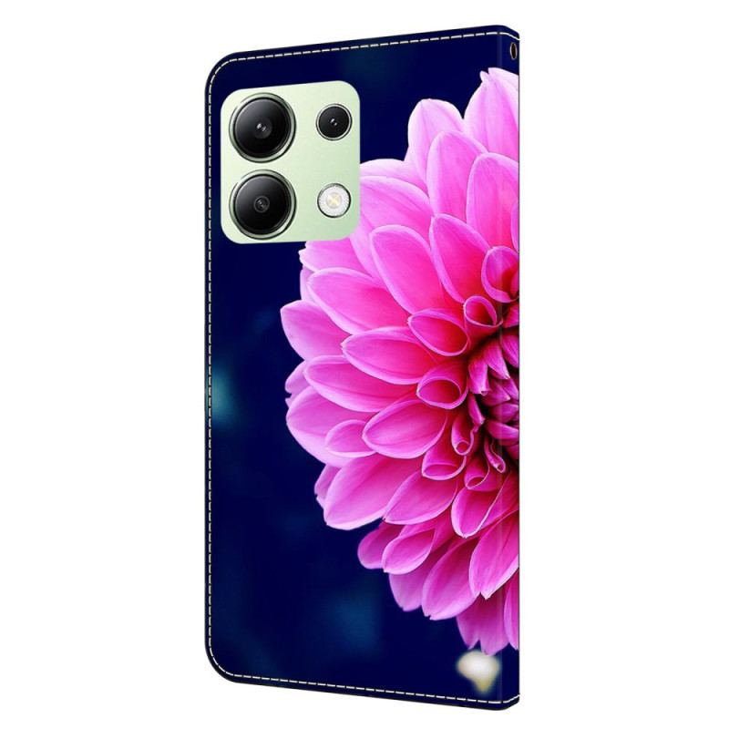 Housse Xiaomi Redmi Note 13 4G Fleur Rose