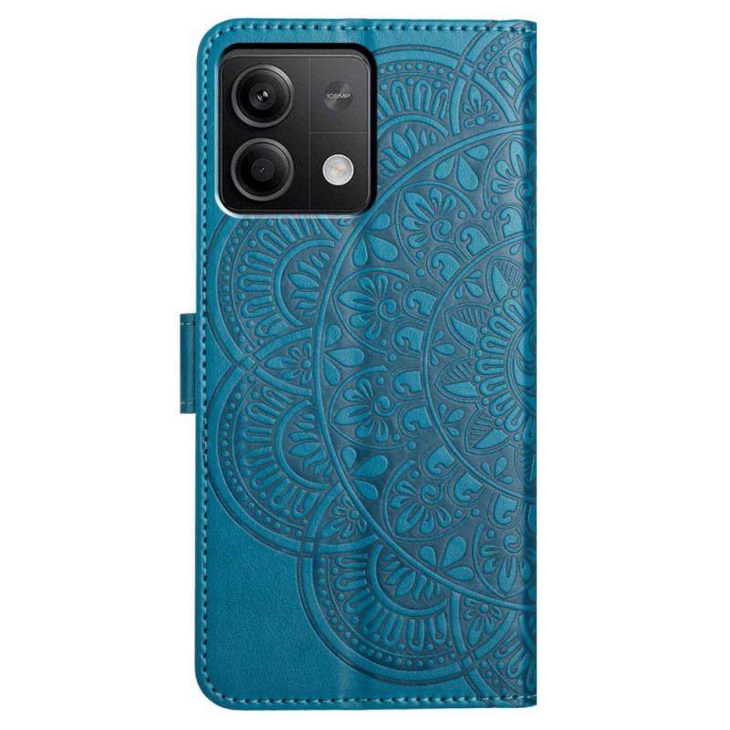 Housse Xiaomi Redmi Note 13 4G Impression Mandala à Lanière