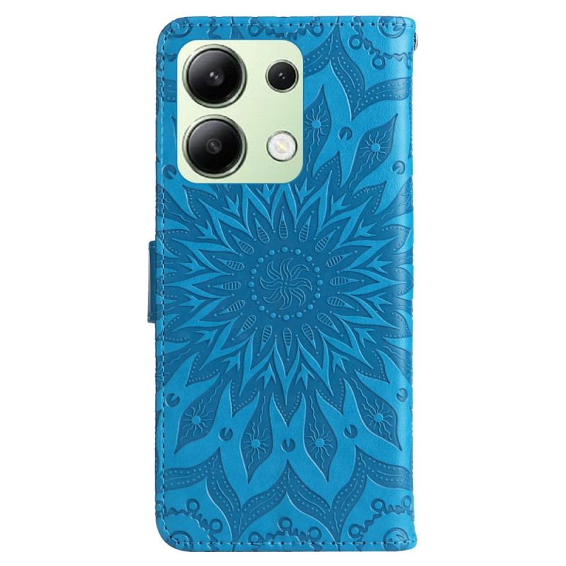 Housse Xiaomi Redmi Note 13 4G Mandala à Lanière