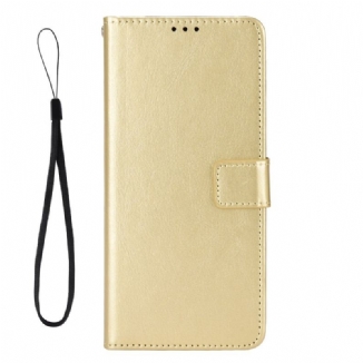 Housse Xiaomi Redmi Note 13 4G Simili Cuir Flashy à Lanière