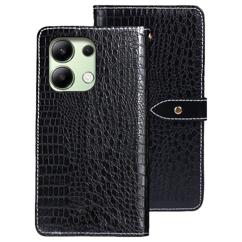 Housse Xiaomi Redmi Note 13 4G Texture Crocodile IDEWEI