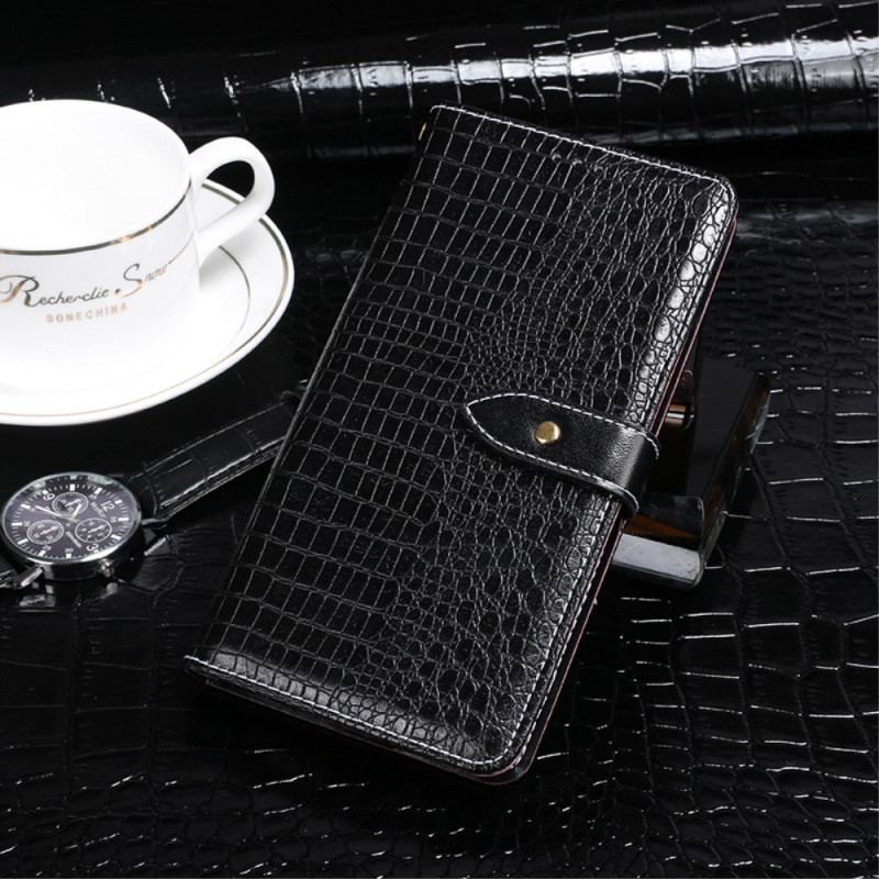 Housse Xiaomi Redmi Note 13 4G Texture Crocodile IDEWEI