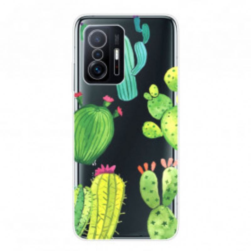 Coque Xiaomi 11T / 11T Pro Cactus Aquarelle