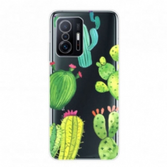 Coque Xiaomi 11T / 11T Pro Cactus Aquarelle