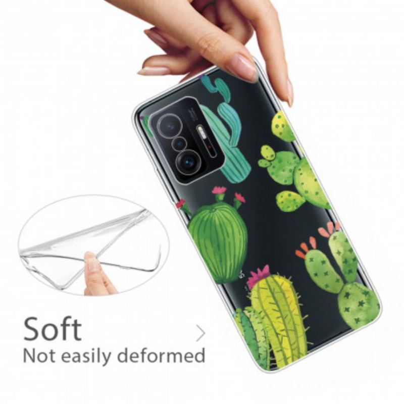 Coque Xiaomi 11T / 11T Pro Cactus Aquarelle