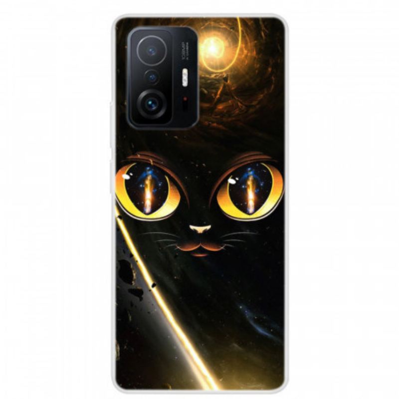 Coque Xiaomi 11T / 11T Pro Chat Galaxie