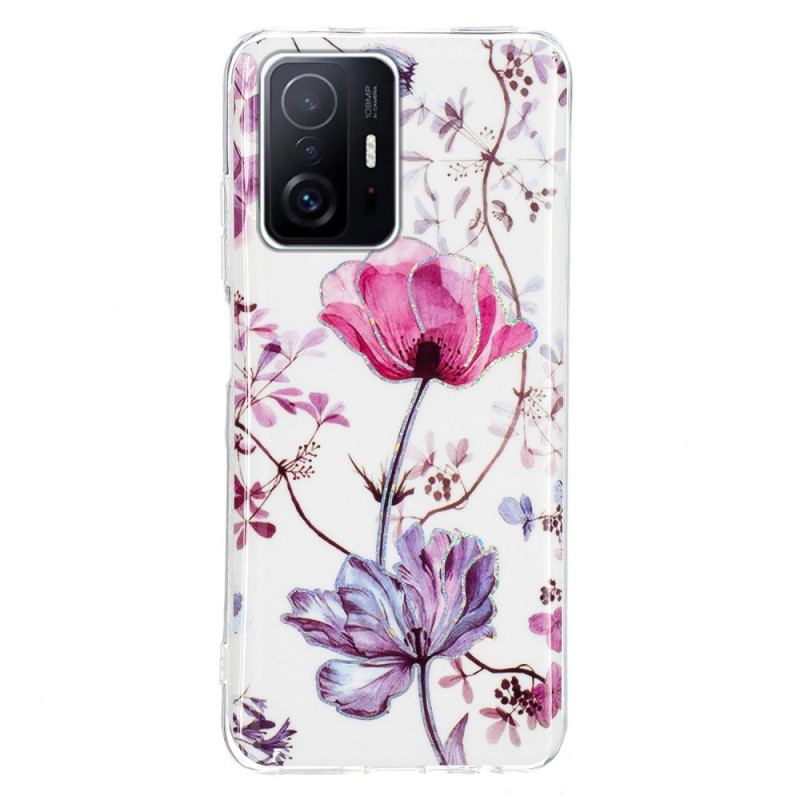 Coque Xiaomi 11T / 11T Pro Fleurs Brillantes