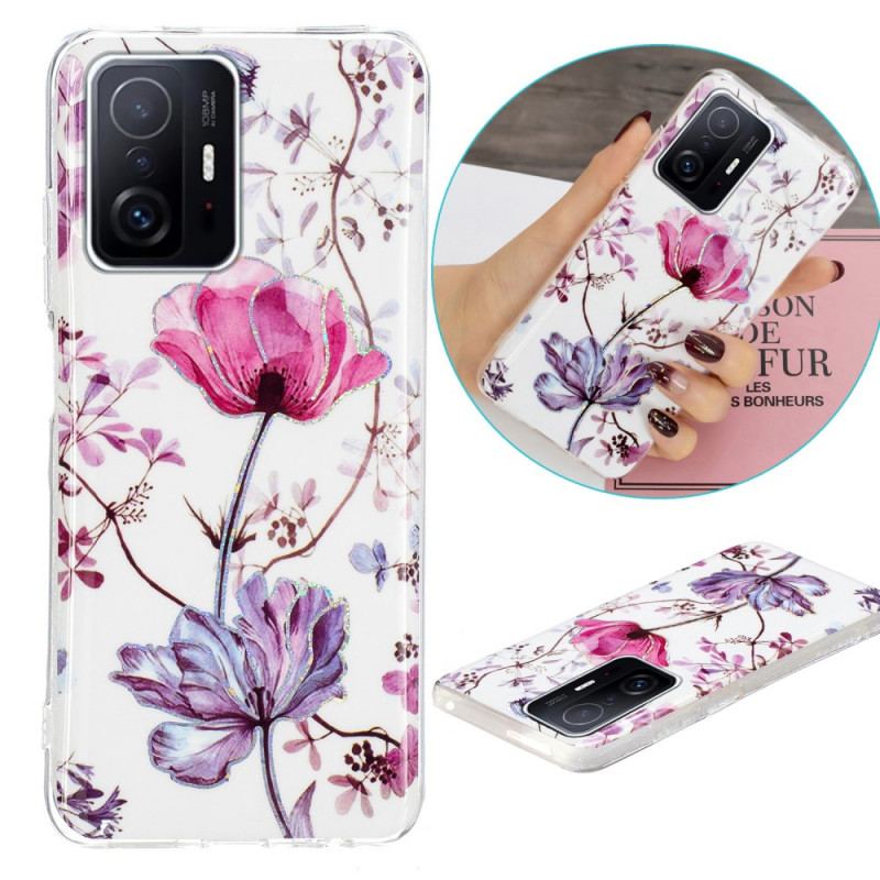 Coque Xiaomi 11T / 11T Pro Fleurs Brillantes