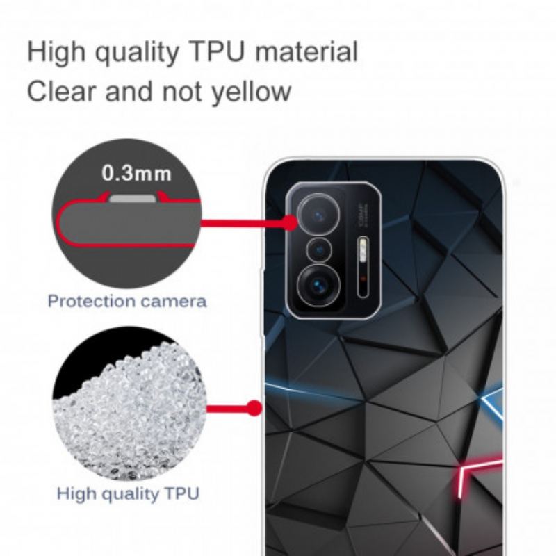 Coque Xiaomi 11T / 11T Pro Flexible Géométrie