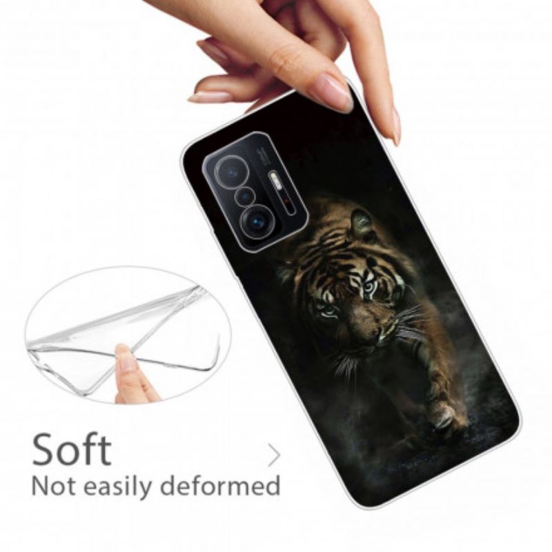 Coque Xiaomi 11T / 11T Pro Flexible Tigre