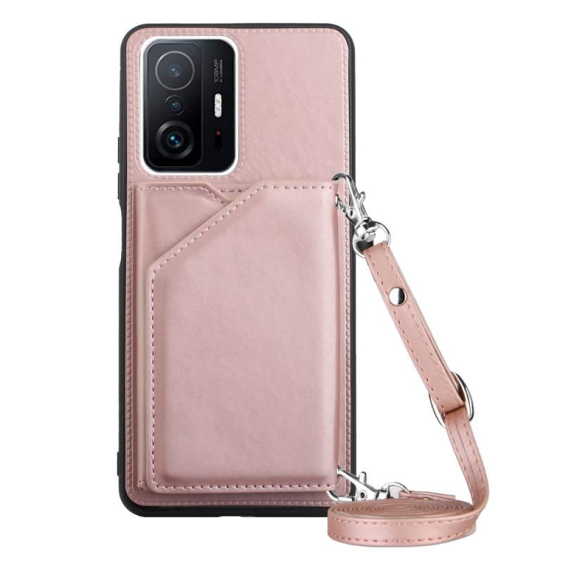 Coque Xiaomi 11t / 11T Pro Multi-Cartes Support Sangle