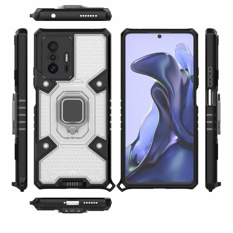 Coque Xiaomi 11T / 11T Pro Nid d'Abeille avec Anneau