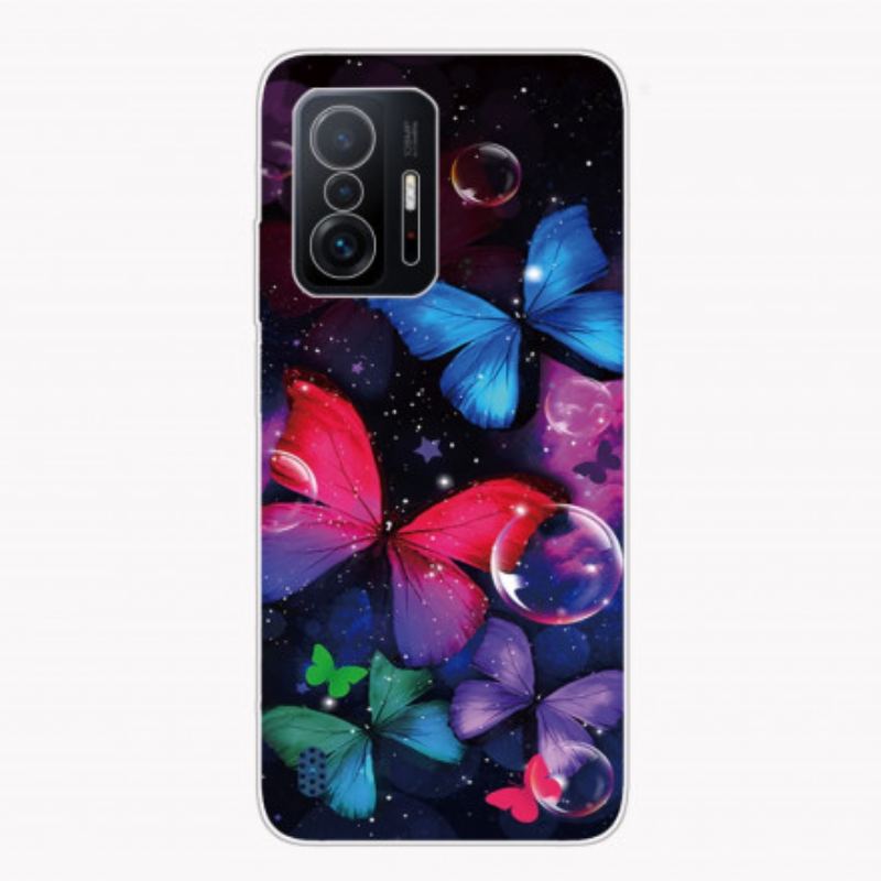 Coque Xiaomi 11T / 11T Pro Papillons Sauvages