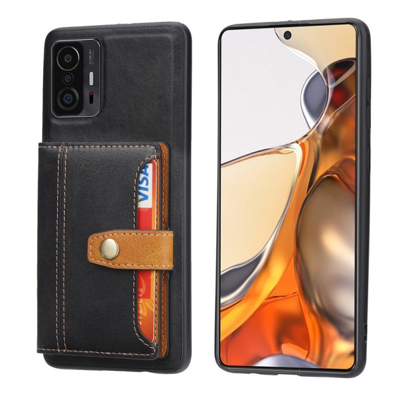 Coque Xiaomi 11T / 11T Pro Porte Cartes Support Sangle