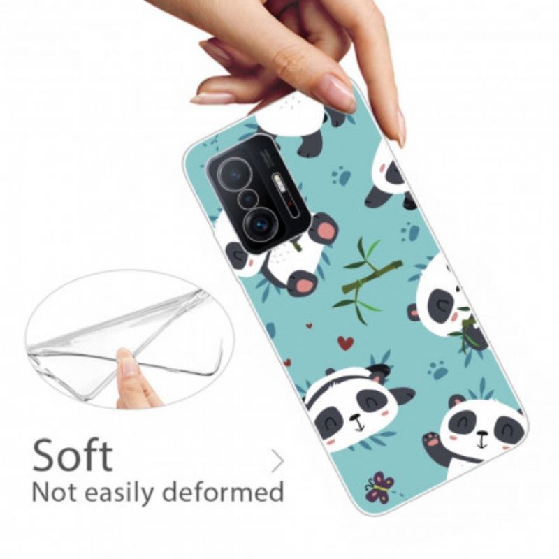 Coque Xiaomi 11T / 11T Pro Tas de Pandas