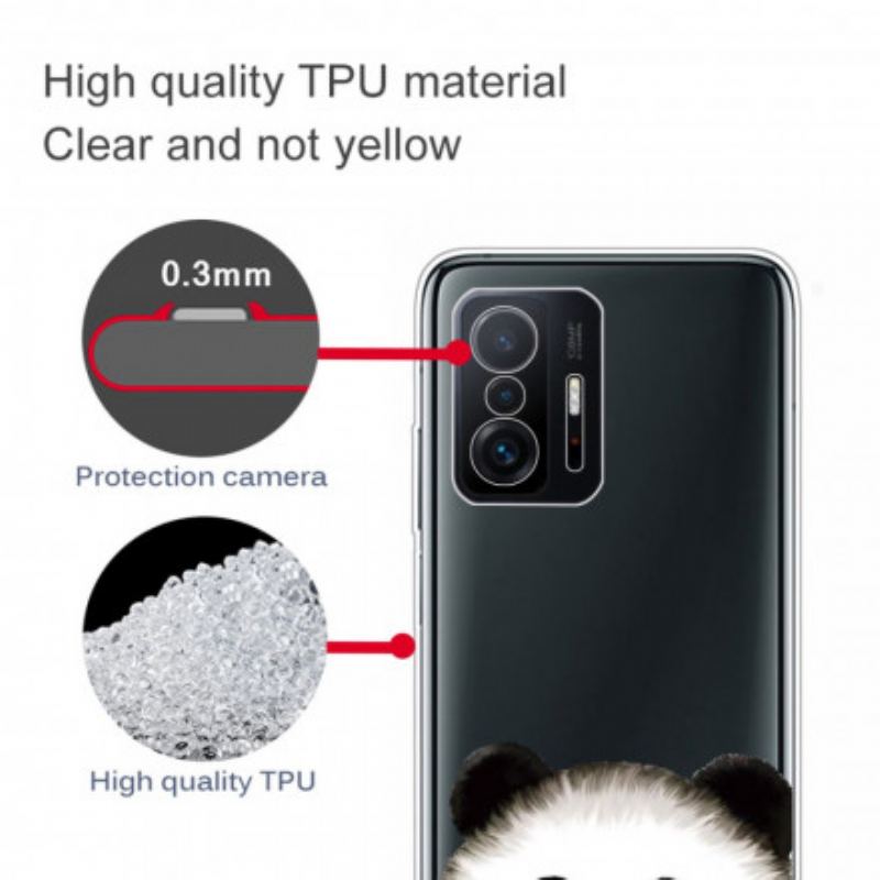 Coque Xiaomi 11T / 11T Pro Transparente Panda