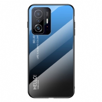 Coque Xiaomi 11T / 11T Pro Verre Trempé Hello