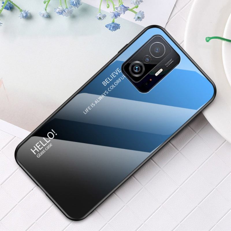 Coque Xiaomi 11T / 11T Pro Verre Trempé Hello