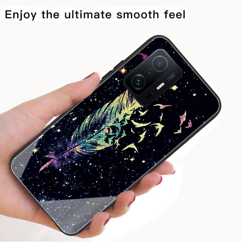 Coque Xiaomi 11T / 11T Pro Verre Trempé Plume