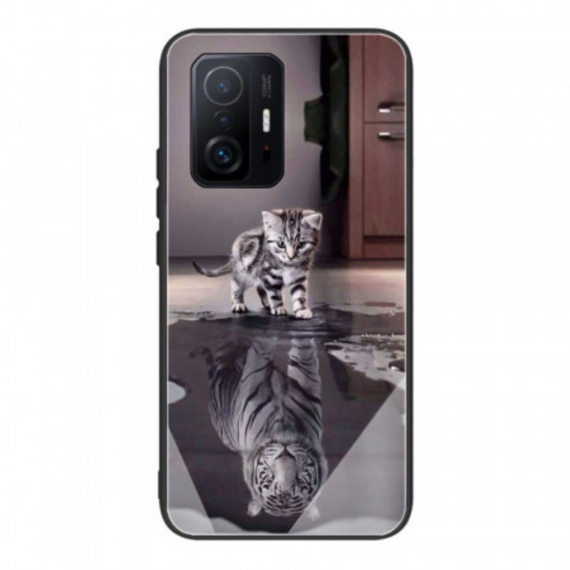 Coque Xiaomi 11T / 11T Pro Verre Trempe Rêve de Chaton