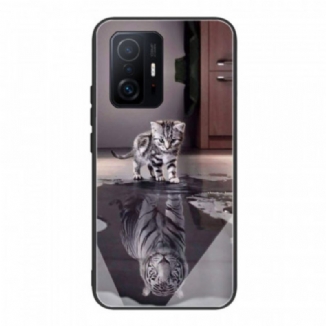 Coque Xiaomi 11T / 11T Pro Verre Trempe Rêve de Chaton