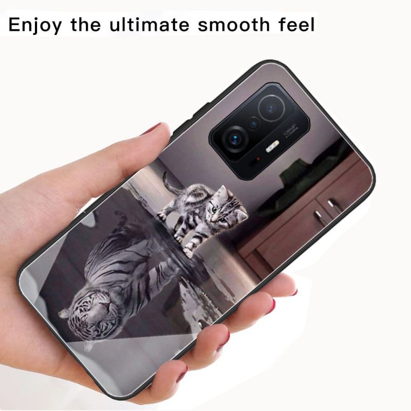 Coque Xiaomi 11T / 11T Pro Verre Trempe Rêve de Chaton