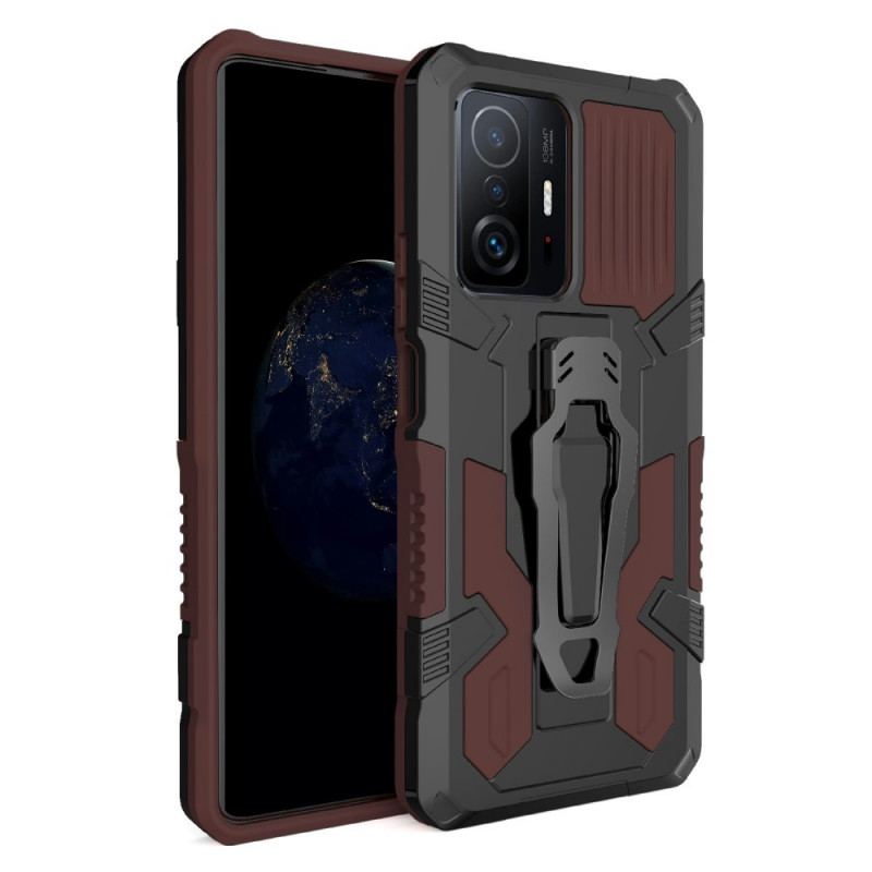 Coque Xiaomi Mi 10T / 10T Pro Robot avec Pince Ceinture