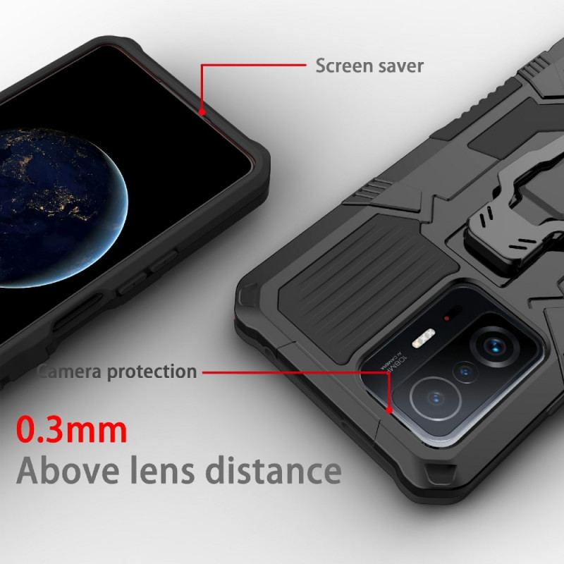 Coque Xiaomi Mi 10T / 10T Pro Robot avec Pince Ceinture