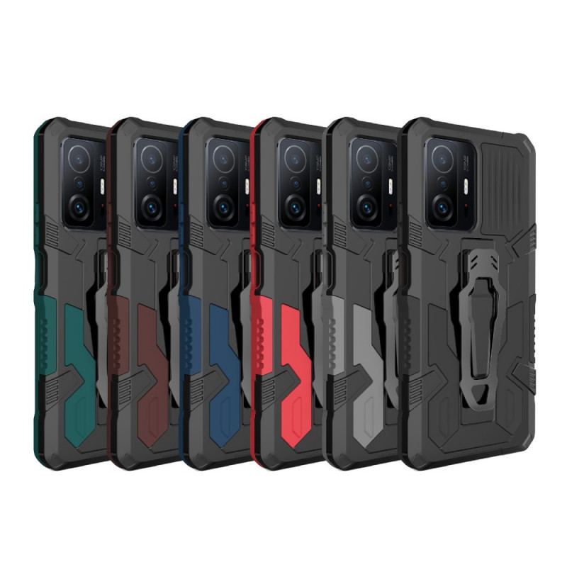 Coque Xiaomi Mi 10T / 10T Pro Robot avec Pince Ceinture