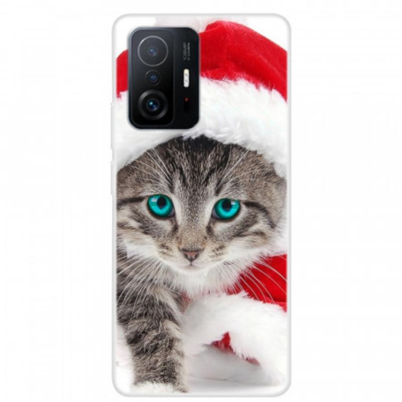 Coque Xioami 11T / 11T Pro Chat de Noël