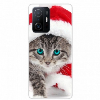 Coque Xioami 11T / 11T Pro Chat de Noël