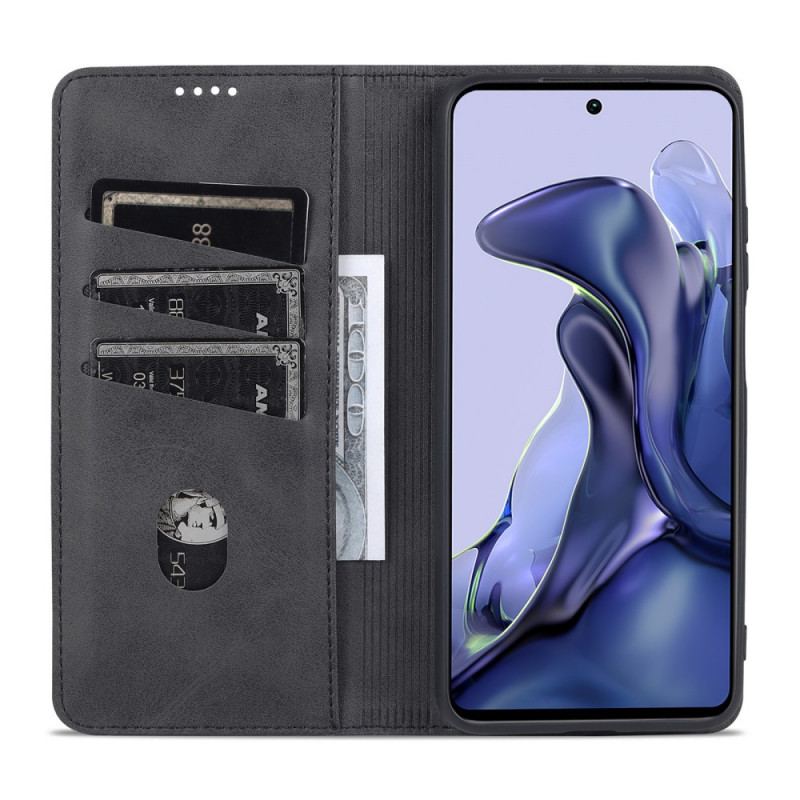 Flip Cover Xiaomi 11T / 11T Pro AZNS Simili Cuir