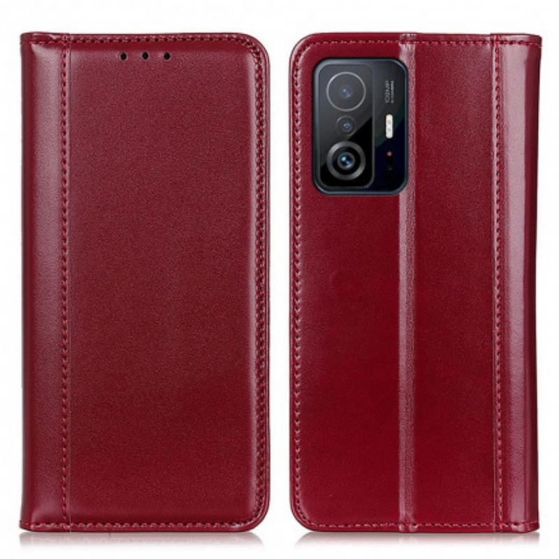 Flip Cover Xiaomi 11T / 11T Pro Cuir Fendu