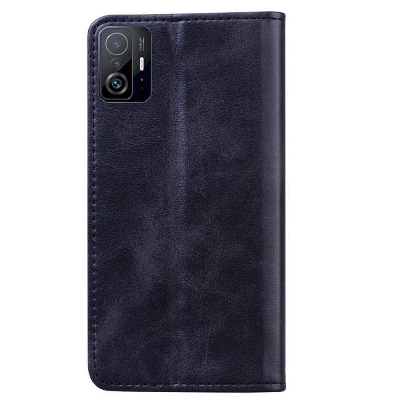 Flip Cover Xiaomi 11T / 11T Pro Effet Cuir Business Bi-texture