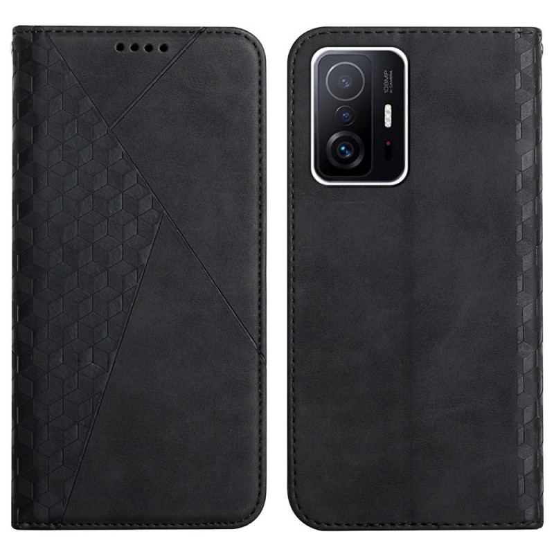 Flip Cover Xiaomi 11T / 11T Pro Effet Cuir Géo