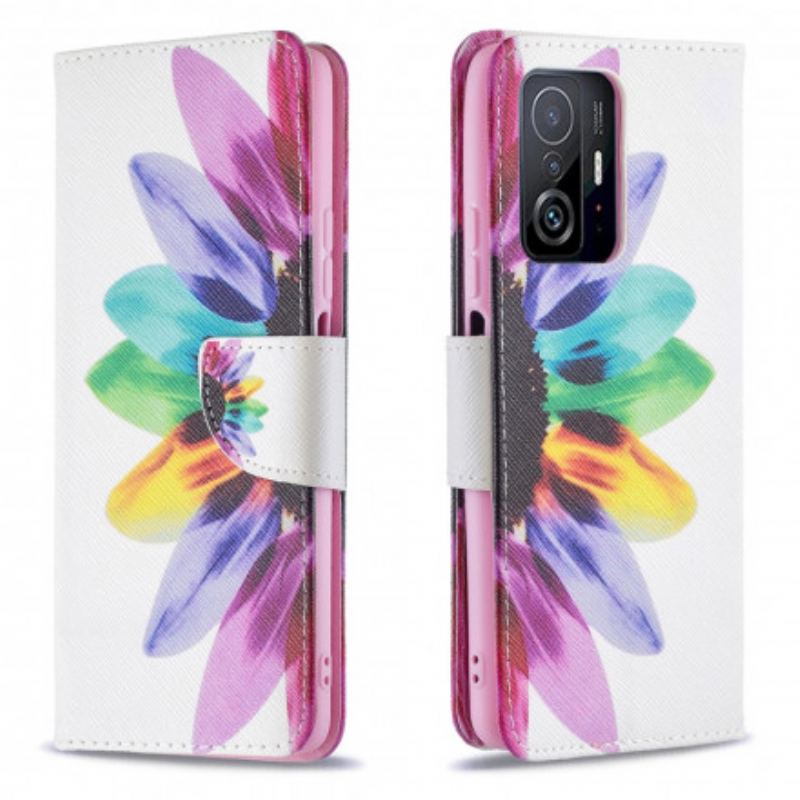 Housse Xiaomi 11T / 11T Pro Fleur Aquarelle