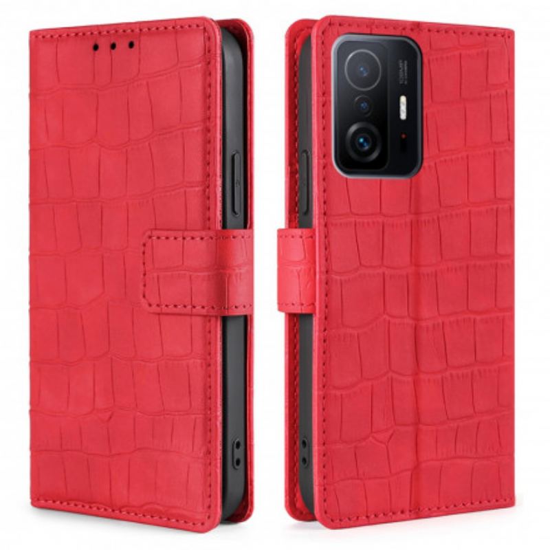 Housse Xiaomi 11T / 11T Pro Skin-Touch Crocodile