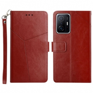 Housse Xiaomi 11T / 11T Pro Style Cuir Géo Y Design